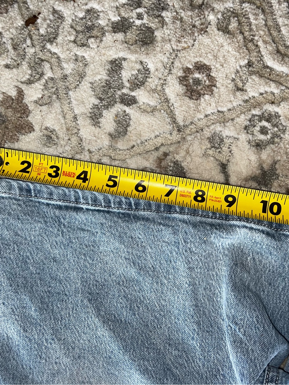 Royalty for Me Size 14W Tummy Control Stretch Denim Shorts NWT - Picture 11 of 13